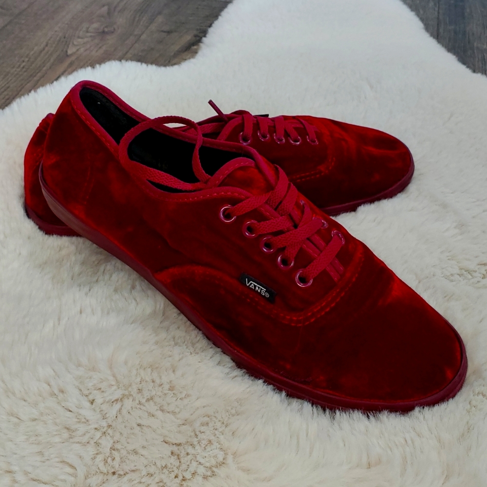Velvet Vans Authentic Lo Pro shoes
